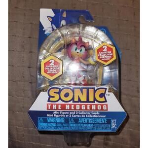 New Sonic the Hedgehog – Amy Rose Mini Figure in original sealed packaging